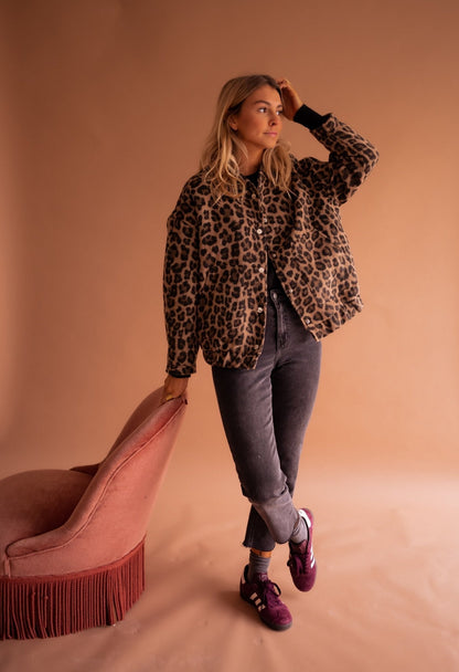 Sofia™ - Leopard Print Blazer
