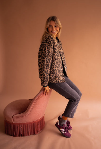 Sofia™ - Leopard Print Blazer