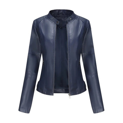 Selvina™ - Elegant Modern Leather Jacket