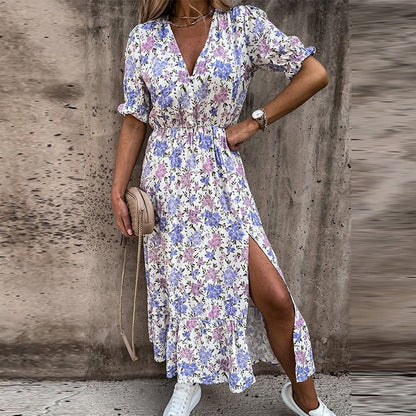Nia™ – Floral Maxi Dress