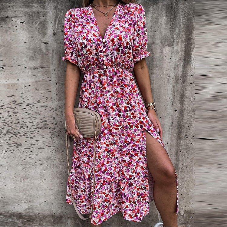 Nia™ – Floral Maxi Dress