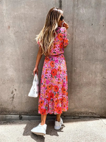 Nia™ – Floral Maxi Dress