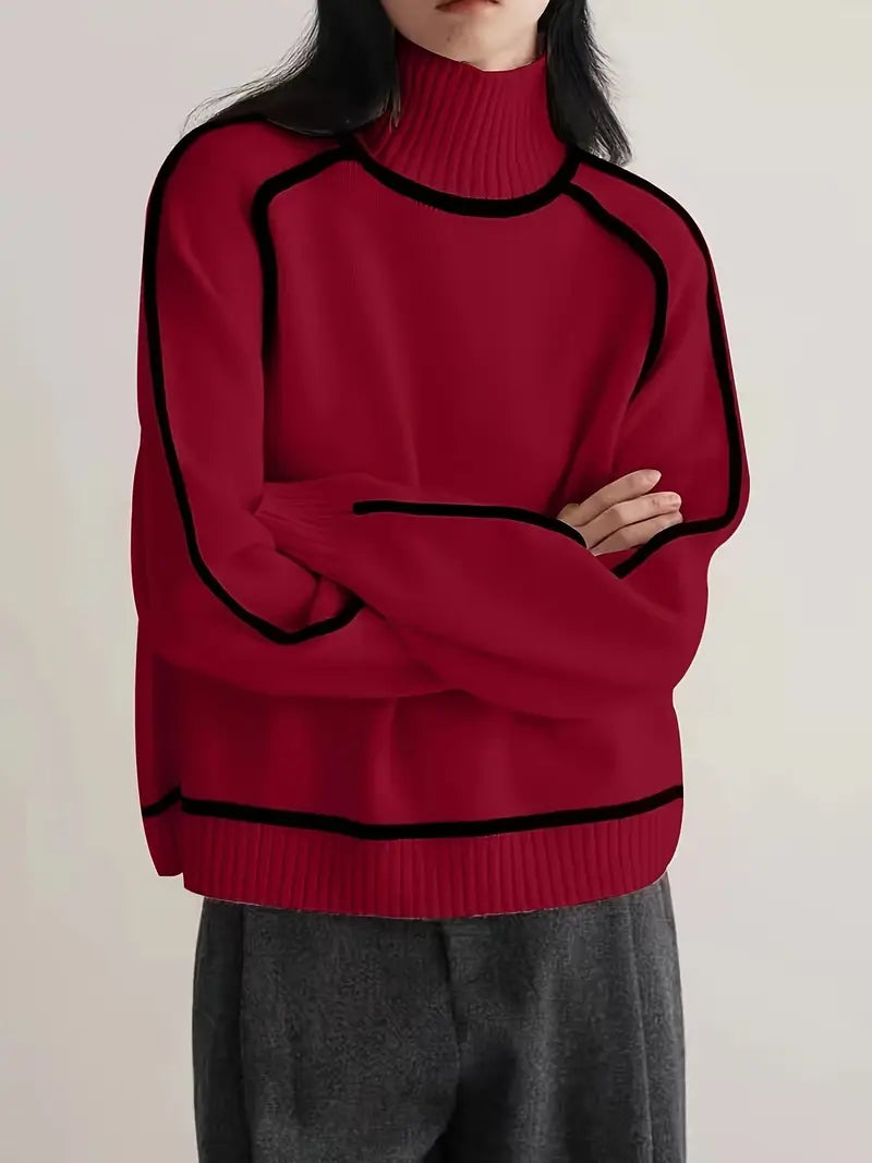 Marjorie™-  Elegant Turtleneck Sweater