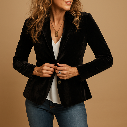 Veda™ - Retro Slim Blazer