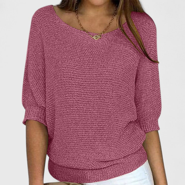 Fiona™- Half Sleeved Sweater