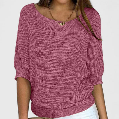 Fiona™- Half Sleeved Sweater