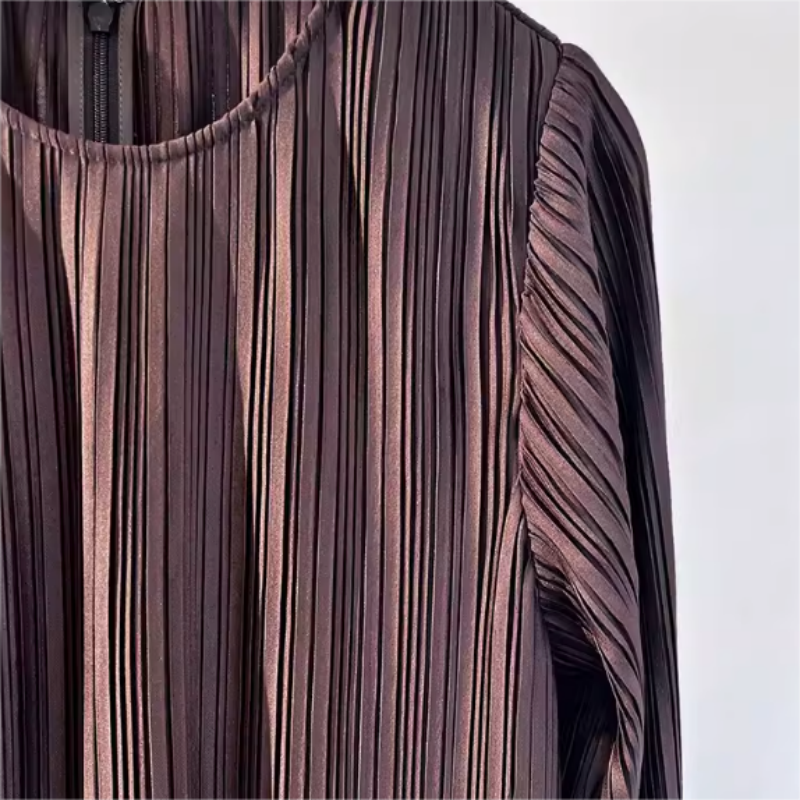 Elvi™ – Flared Sleeve Elegant Dress