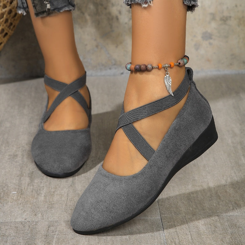 Mireya™ – Cross-Strap Shoes