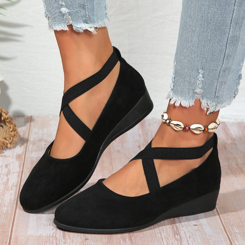 Mireya™ – Cross-Strap Shoes