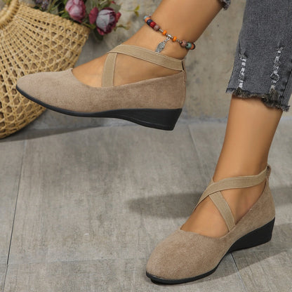 Mireya™ – Cross-Strap Shoes