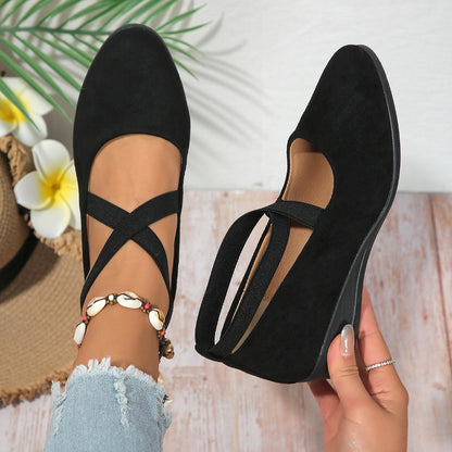 Mireya™ – Cross-Strap Shoes