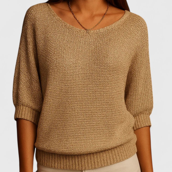 Fiona™- Half Sleeved Sweater
