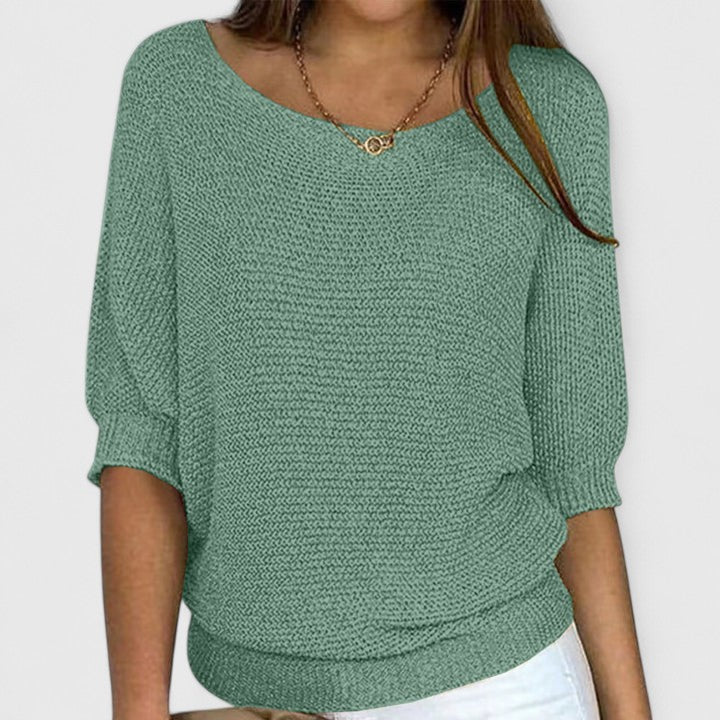 Fiona™- Half Sleeved Sweater